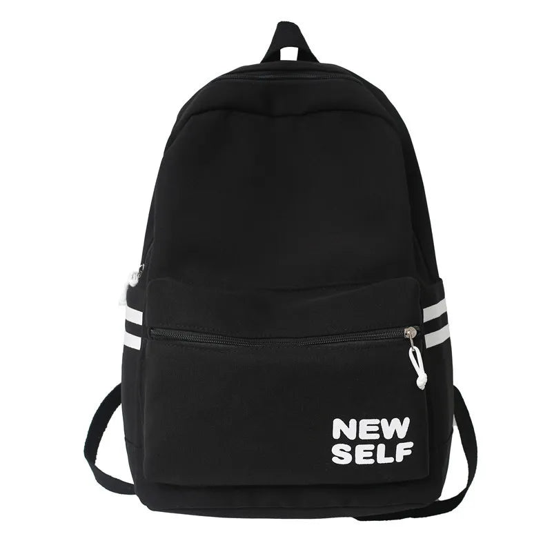Women Trendy Pink School Bag Ladies Cute Nylon College Girl Travel Book Cool Fashion Female Laptop Bags Teenage Backpack Student