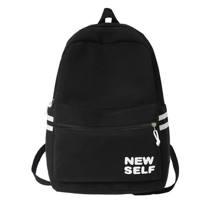Women Trendy Pink School Bag Ladies Cute Nylon College Girl Travel Book Cool Fashion Female Laptop Bags Teenage Backpack Student