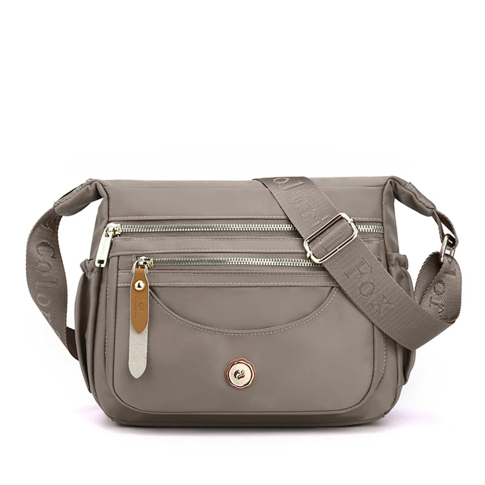 Women Vintage Travel Messenger Bags Fashion Ladies Nylon Crossbody Bags Lady Shoulder Bag Crossbody Bags