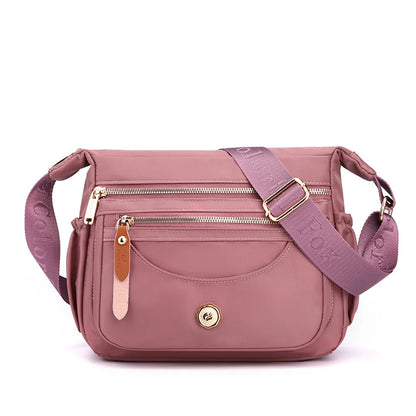 Women Vintage Travel Messenger Bags Fashion Ladies Nylon Crossbody Bags Lady Shoulder Bag Crossbody Bags