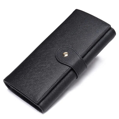Women Wallets Genuine Leather Long Luxury Designers Female Wallet For Card Holder Money Coin Purse Handbag Clutch Bag