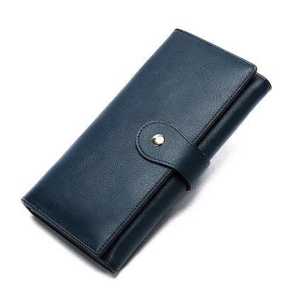 Women Wallets Genuine Leather Long Luxury Designers Female Wallet For Card Holder Money Coin Purse Handbag Clutch Bag