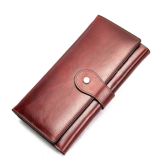 Women Wallets Genuine Leather Long Luxury Designers Female Wallet For Card Holder Money Coin Purse Handbag Clutch Bag