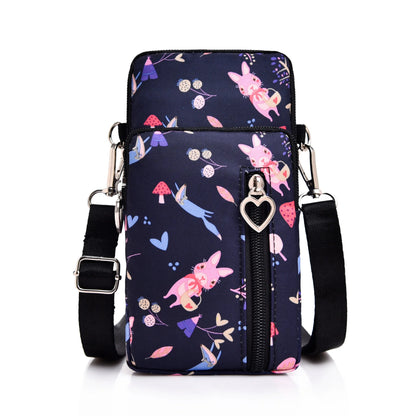 Women Waterproof Handbags Mobile Phone Bag Casual Mini Shoulder Bag Female Arm Pouch Wallet Sports Music Crossbody Bags for Girl