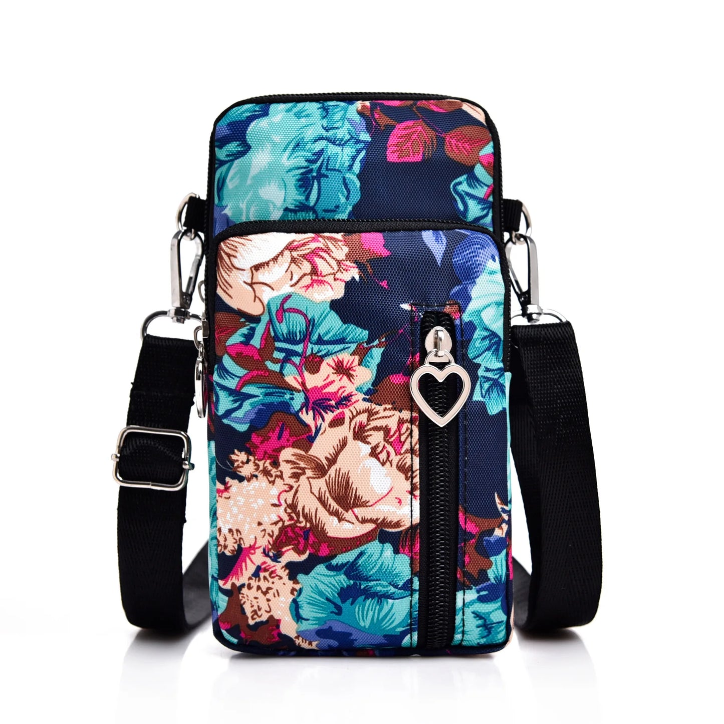 Women Waterproof Handbags Mobile Phone Bag Casual Mini Shoulder Bag Female Arm Pouch Wallet Sports Music Crossbody Bags for Girl