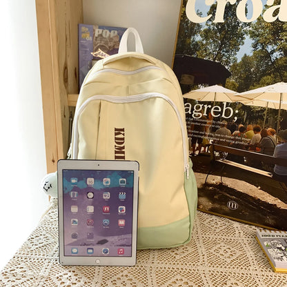 Women Waterproof Laptop High Capacity School Bag New Female Travel College Backpack Lady Kawaii Girl Nylon Book Backpack Fashion