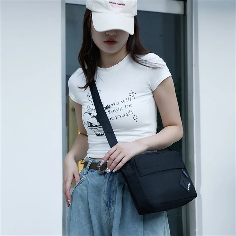 Women Waterproof Nylon Crossbody Bag Shoulder Bags Fashion Female Messenger Bag Designer Luxury Handbags For Girls