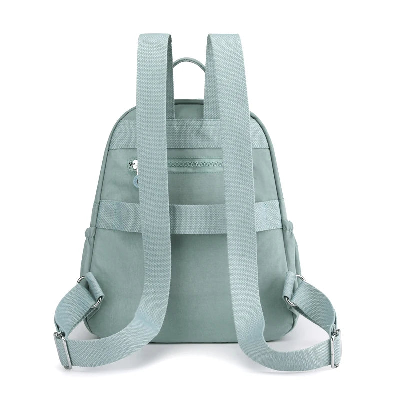 Women Waterproof Nylon Travel School Bag Backpack Fashion Female Shoulder Bag Youth Vitality Style Multi-functional Backpacks