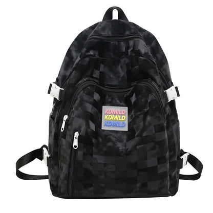 Women Waterproof Oxford Backpack Cool Girl Solid School Bag Trendy Ladies Cute Bag Travel Fashion Female Laptop College Backpack