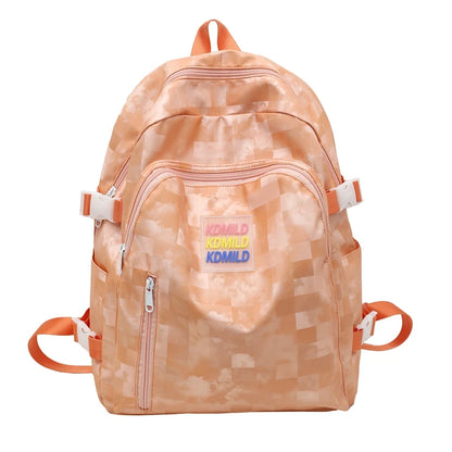 Women Waterproof Oxford Backpack Cool Girl Solid School Bag Trendy Ladies Cute Bag Travel Fashion Female Laptop College Backpack