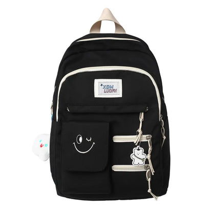 Women Waterproof School Bag Fashion Ladies Nylon College Backpack Female Cute Student Bags Girl Travel Book Laptop Backpack Cool