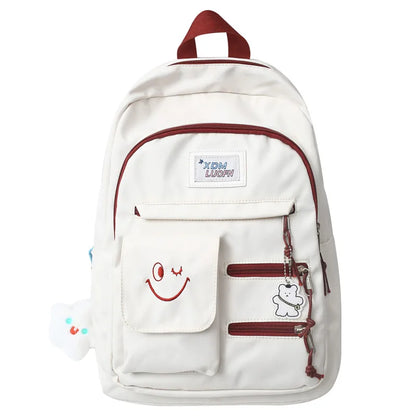 Women Waterproof School Bag Fashion Ladies Nylon College Backpack Female Cute Student Bags Girl Travel Book Laptop Backpack Cool
