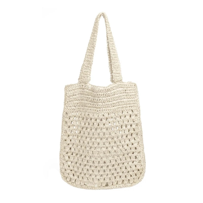 Women Woven Beaches Bag Stylish Woven Straw Purse Embraces Nature in Style Gift