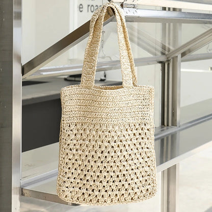 Women Woven Beaches Bag Stylish Woven Straw Purse Embraces Nature in Style Gift