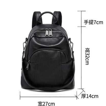 Women backpack Europe and the United States new fashion female schoolbag shoulders middle school students computer anti-theft