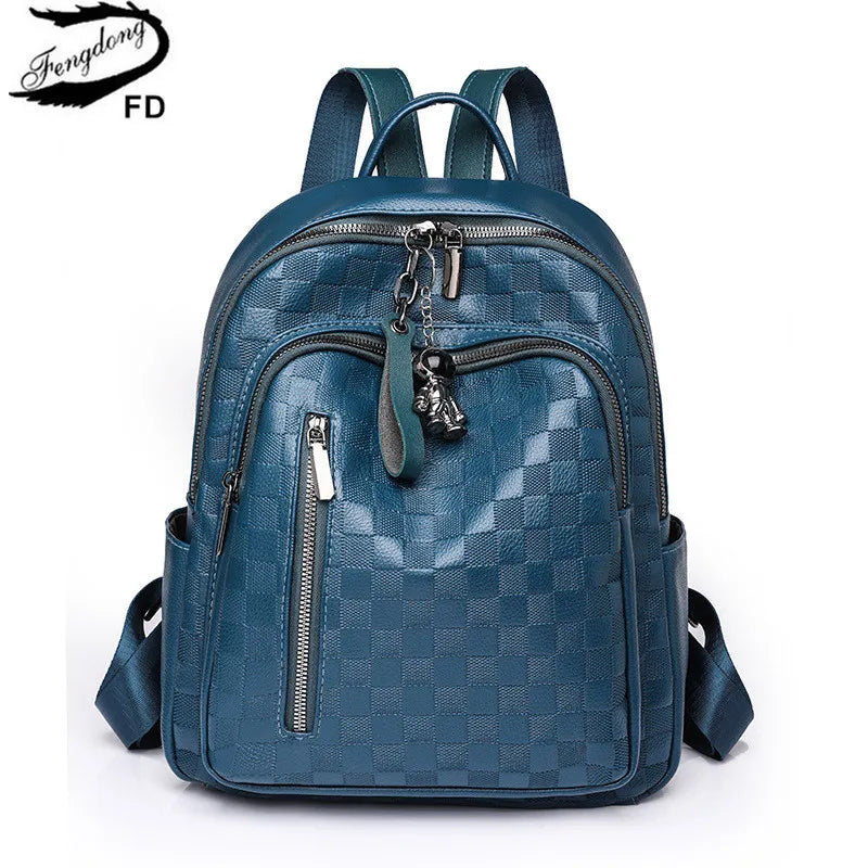 Women fashion pu leather backpack female shoulder bag ladies backpack leisure vintage travel backpack woman work backpack gift