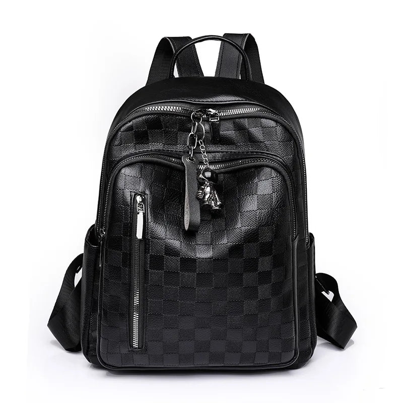 Women fashion pu leather backpack female shoulder bag ladies backpack leisure vintage travel backpack woman work backpack gift
