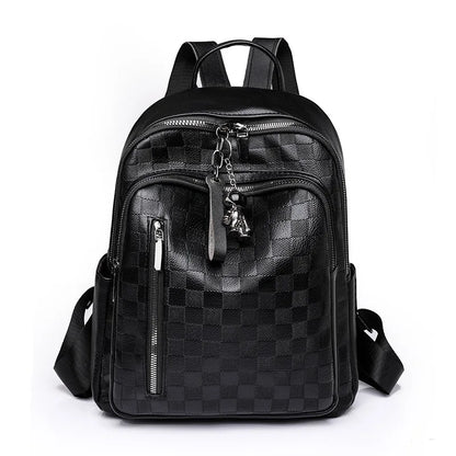 Women fashion pu leather backpack female shoulder bag ladies backpack leisure vintage travel backpack woman work backpack gift