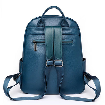 Women fashion pu leather backpack female shoulder bag ladies backpack leisure vintage travel backpack woman work backpack gift