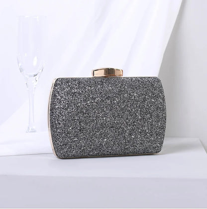 Women gift Box Clutch bags Evening bag Minaudiere clutches Bags Formal Dinner Handbags and Purses Bridal Crystal shoulder Bag