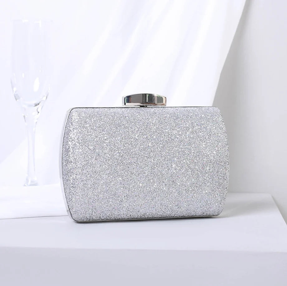 Women gift Box Clutch bags Evening bag Minaudiere clutches Bags Formal Dinner Handbags and Purses Bridal Crystal shoulder Bag
