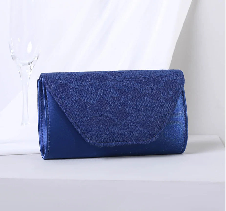 Women lace Clutch bag Evening Bags Hard Case Luxury Handbags Ladies Metal Clutches Wedding Purse Envelope shoulder bag for women