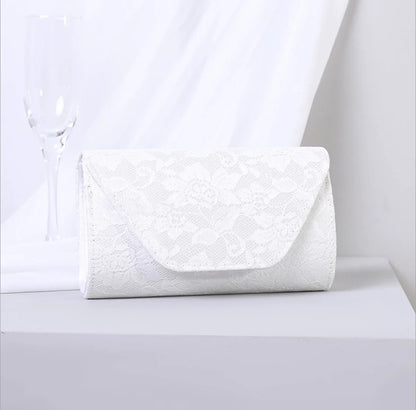 Women lace Mini envelope Clutch bags female Evening Bag Wedding clutch Purse and Handbag Bridal Party Minaudiere clutches Bags