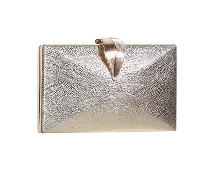 Women leaf clutch  Purse Evening bags Clutch Bag Bridal Clutches bags Wedding Party Minaudiere cross body bag shoulder bags lady