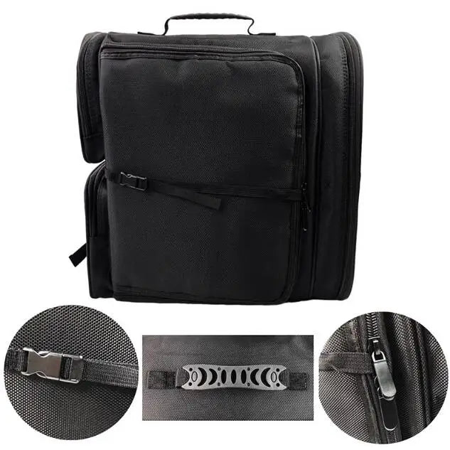 Women professional Cosmetic backpack Bag Portable makeup artist tool box travel makeup bag cosmetic bag beauty Organizer bag