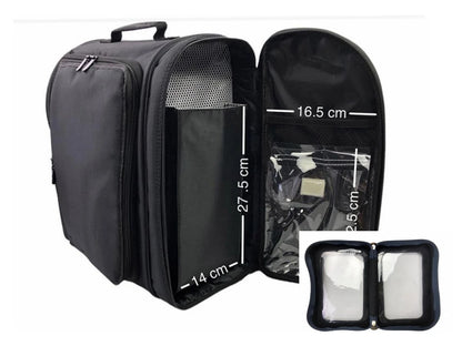 Women professional Cosmetic backpack Bag Portable makeup artist tool box travel makeup bag cosmetic bag beauty Organizer bag