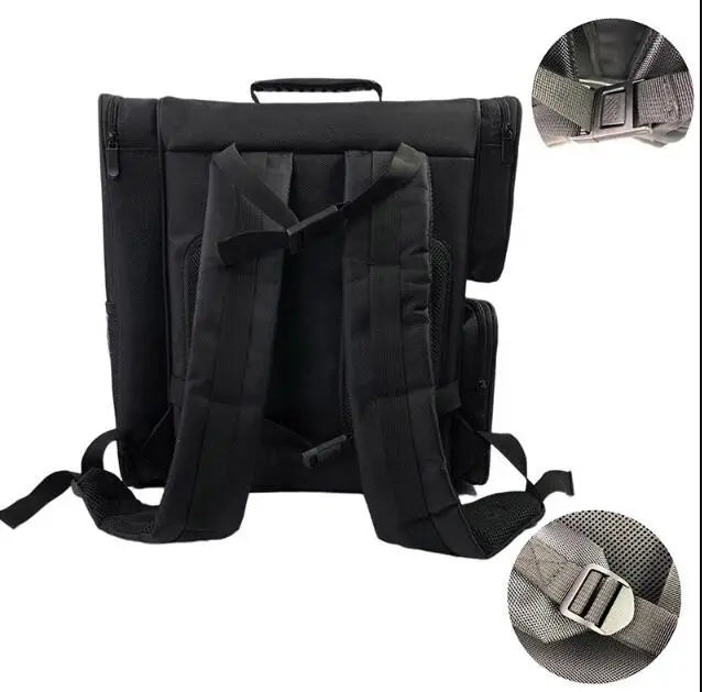 Women professional Cosmetic backpack Bag Portable makeup artist tool box travel makeup bag cosmetic bag beauty Organizer bag