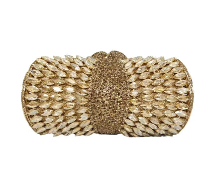 Women purple Diamonds Clutches Rhinestone Bag Flower Clutch Party Evening Purse Handbags Wedding   Female wallet