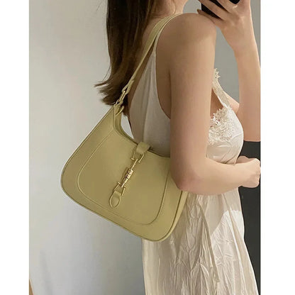 Women's 2024 New Fashion Underarm Bag High Quality Purses and Handbags Designer Leather Shoulder Crossbody Bags
