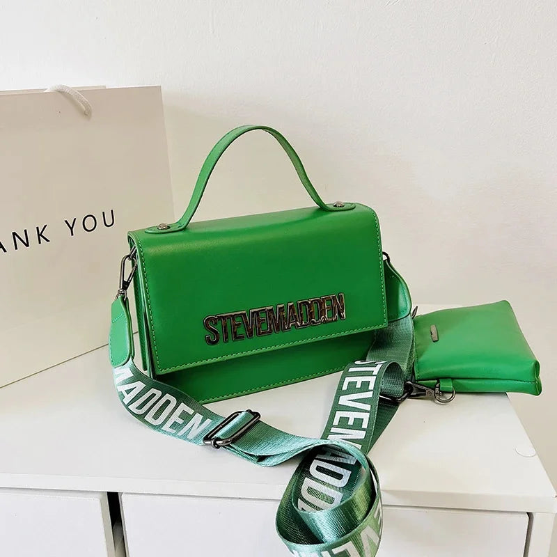 Women's 2024 Trend Designer Purses And Handbags Brand Shoulder Fashion Black Red White Khaki Green Luxury Bag