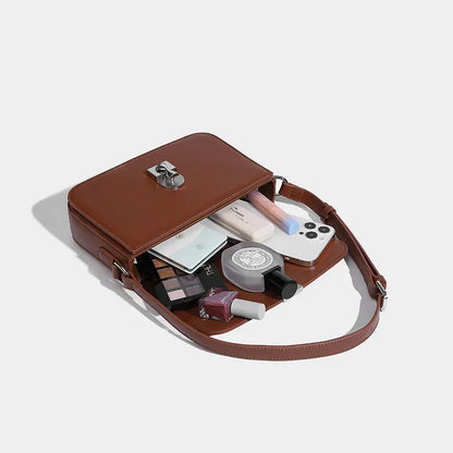 Women's Armpit Hourglass Niche Design Small Square 2024 Versatile Tofu Retro Shoulder High Quality Crossbody Bag