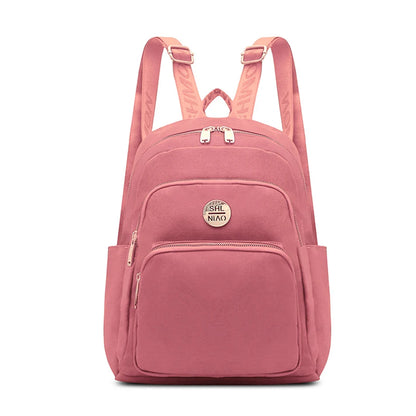 Women's Backpack 2022 Large Capacity Lady Travel Bagpack Simple Solid Color Shoulder Bag High Quality Female Rucksack Mochilas