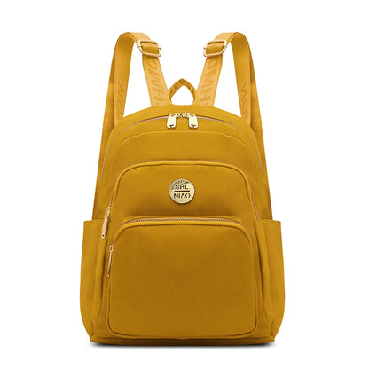 Women's Backpack 2022 Large Capacity Lady Travel Bagpack Simple Solid Color Shoulder Bag High Quality Female Rucksack Mochilas
