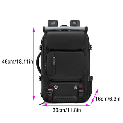 Women's Backpack Bags 2024 Large Capacity Waterproof Handbags Fashion Travel Hikking Lightweight Men Backpacks USB Charging Port