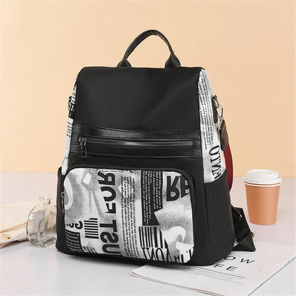 Women's Backpack Large Capacity Casual Back Pack Travel Bagpack Shoulder Bag High Quality Nylon Cloth Racksack Mochila Sac A Dos