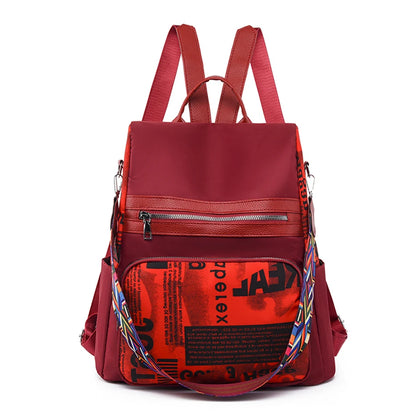 Women's Backpack Large Capacity Casual Back Pack Travel Bagpack Shoulder Bag High Quality Nylon Cloth Racksack Mochila Sac A Dos
