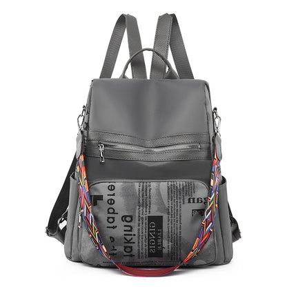 Women's Backpack Large Capacity Casual Back Pack Travel Bagpack Shoulder Bag High Quality Nylon Cloth Racksack Mochila Sac A Dos