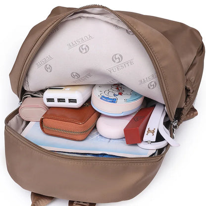 Women's Backpacks Trend 2024 Nylon Female Bag Small Feminina Backpack School Bags For Teen Girls Knapsack Mochila Feminina