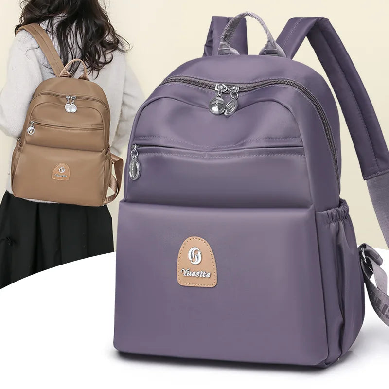 Women's Backpacks Trend 2024 Nylon Female Bag Small Feminina Backpack School Bags For Teen Girls Knapsack Mochila Feminina