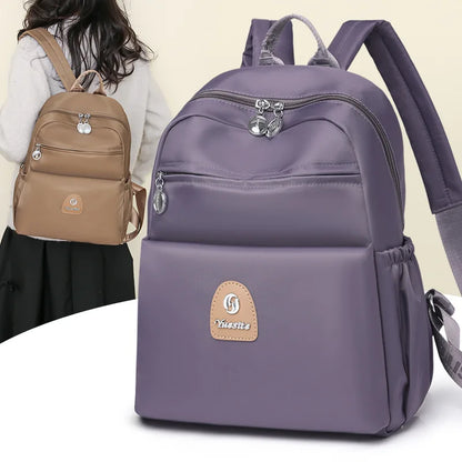 Women's Backpacks Trend 2024 Nylon Female Bag Small Feminina Backpack School Bags For Teen Girls Knapsack Mochila Feminina