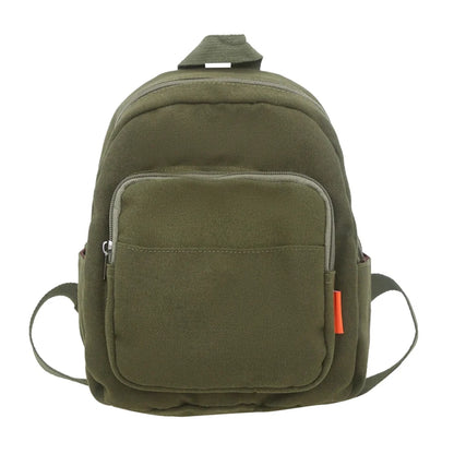 Women's Backpacks  Trend Canvas Female Bag Small School Bags White  Rucksack For Teen Girls Fashion Casual Backpack