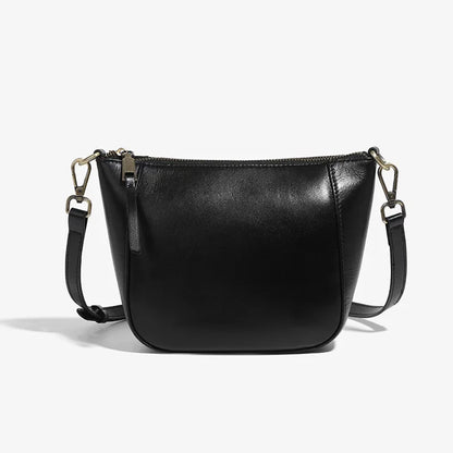 Women's Bag 2024 New High end Single Shoulder Small Bag Lightweight Dumpling Bag Made of Genuine Leathe