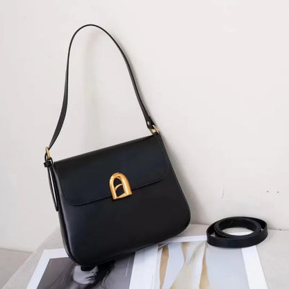 Women's Bag All-match Niche New Commuter Shoulder Bags Versatile Portable Crossbody Large Capacity Purses Simple Solid Handbags