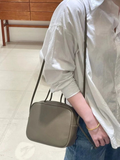 Women's Bag Luxury Designer Fashion Simple All-match Crossbody Square Bags High Quality Commuter Solid Handbags Bolsos Mujer