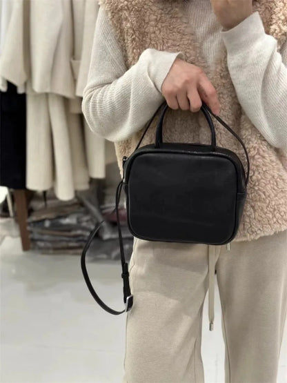 Women's Bag Luxury Designer Fashion Simple All-match Crossbody Square Bags High Quality Commuter Solid Handbags Bolsos Mujer