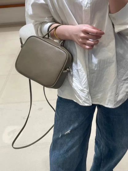 Women's Bag Luxury Designer Fashion Simple All-match Crossbody Square Bags High Quality Commuter Solid Handbags Bolsos Mujer